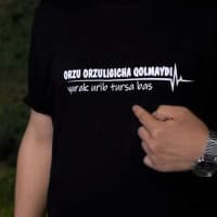 Orzular orzuligicha qolmaydi Unisex Futbolka!