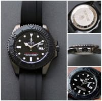 Qora Rolex soat kopiyasi