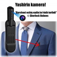 T189 yashirin kamera endi hammasi oshkor
